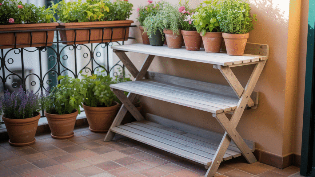 Foldable Potting Bench