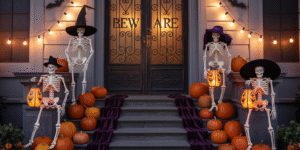 Chic & Creepy Halloween Porch Ideas for a Memorable Entrance