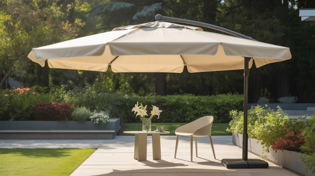 Umbrella with Side Panels