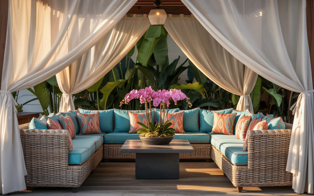 Cabana-Style Seating