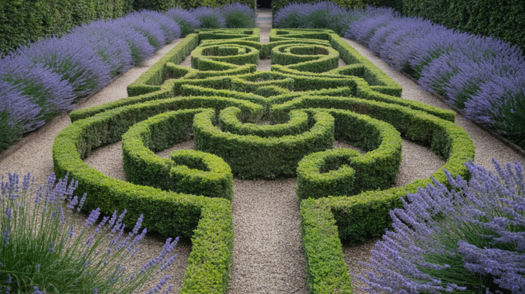 Formal Knot Garden