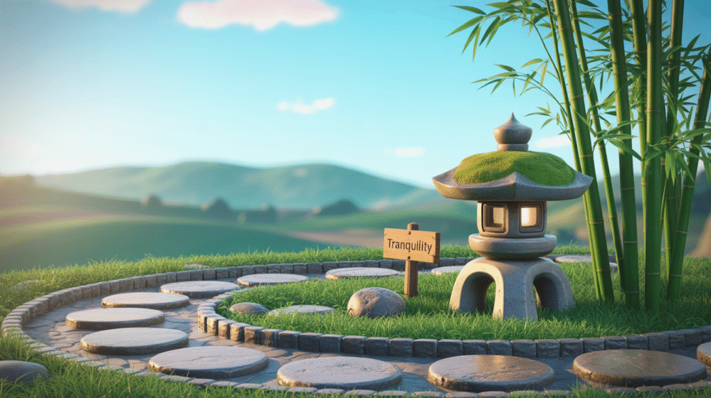 Acnh-Inspired Zen Garden