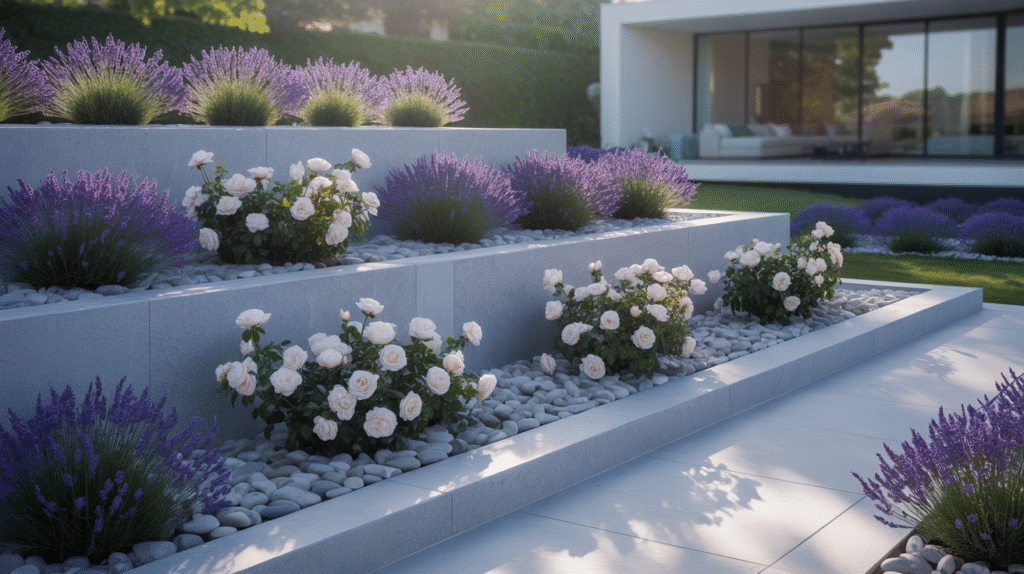 Geometric Modern Garden Design
