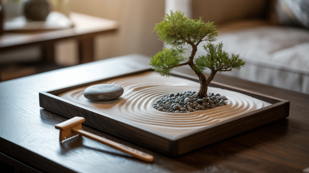 Miniature Indoor Zen Tray Garden