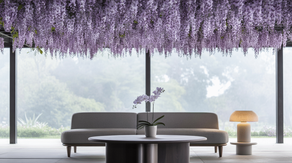 Vibrant Floral Canopy