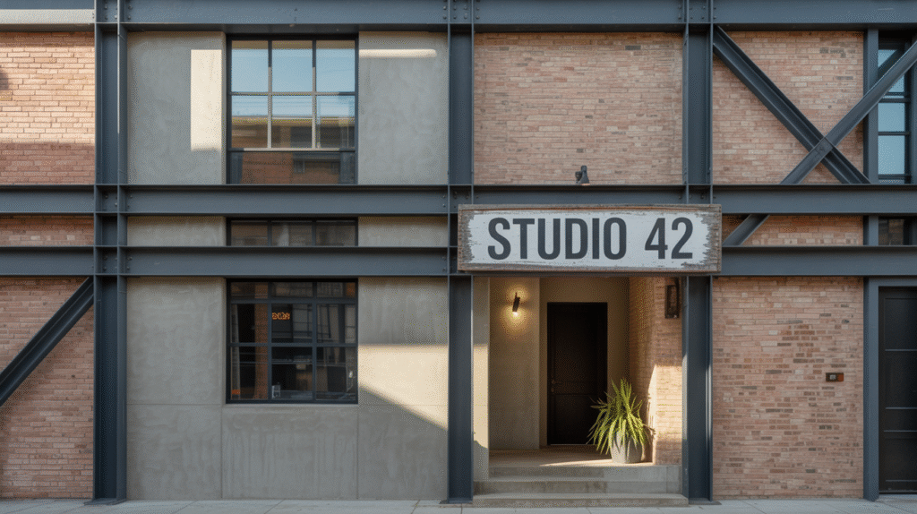  Industrial Loft Exterior