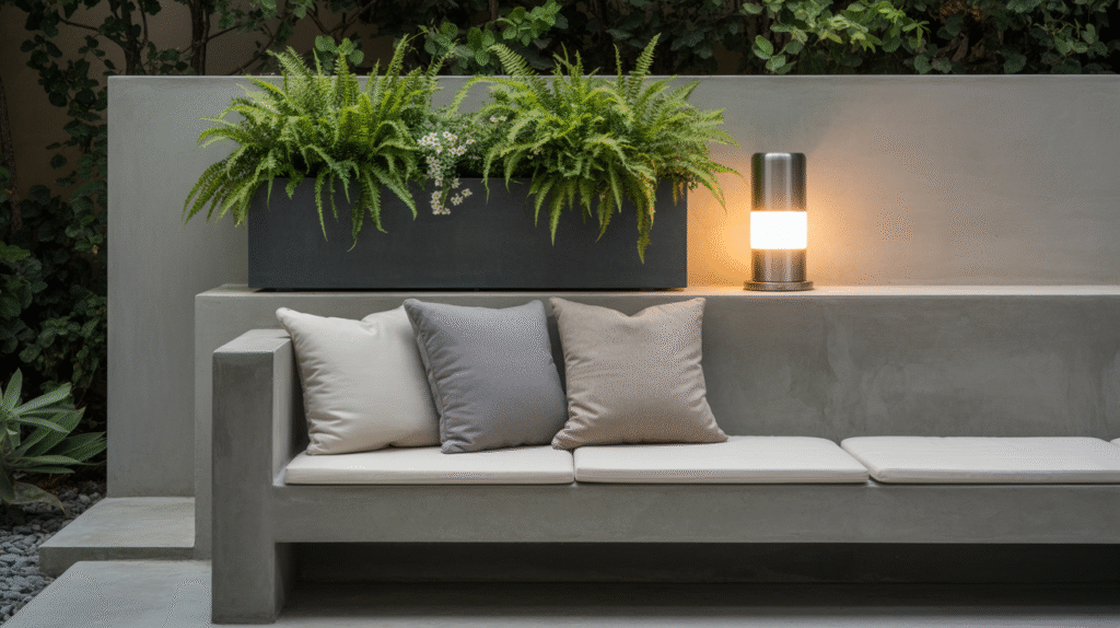 Concrete Sofas for a Minimalist Look
