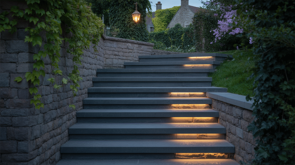 Step Lights for Outdoor Stairs
