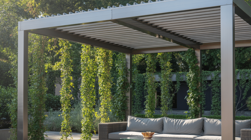 Sleek Minimalism with Climbing Vines