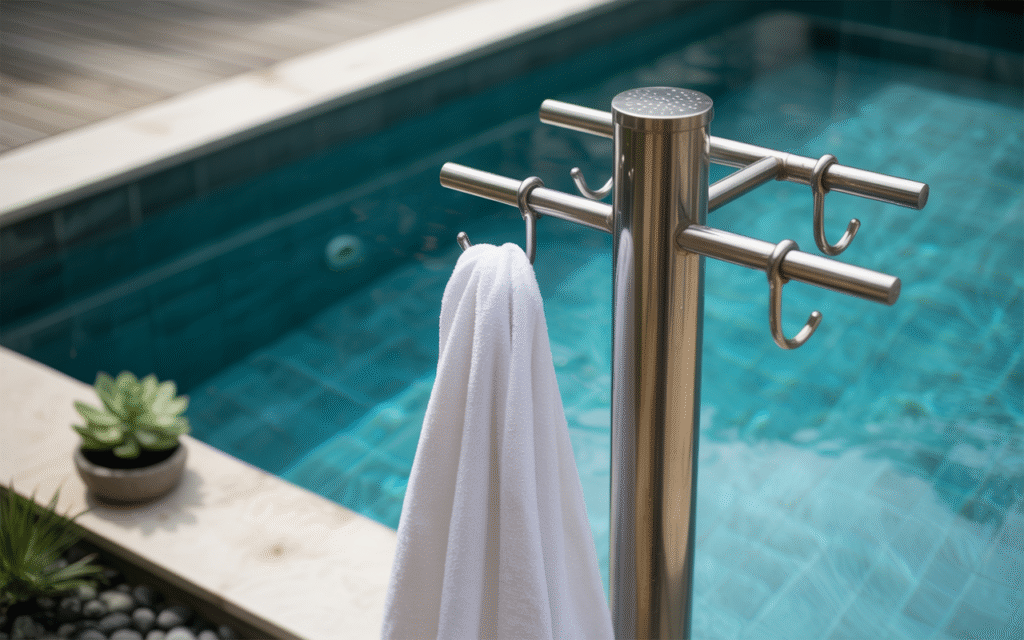 Poolside Shower Station