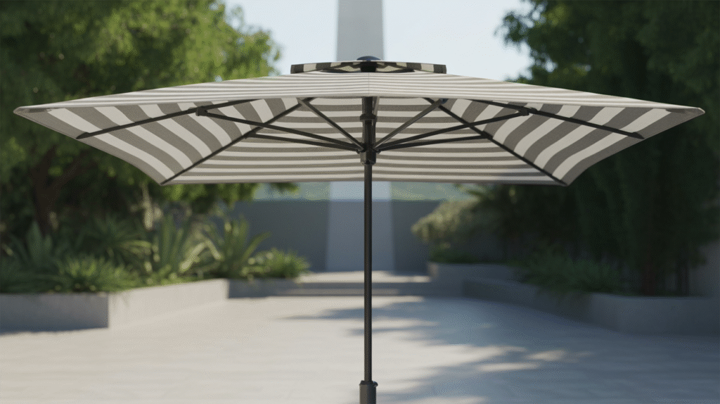 Umbrella with Reflective Canopy