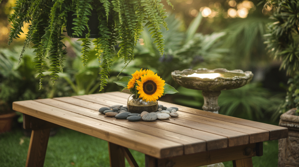 Sunflower Table Garden