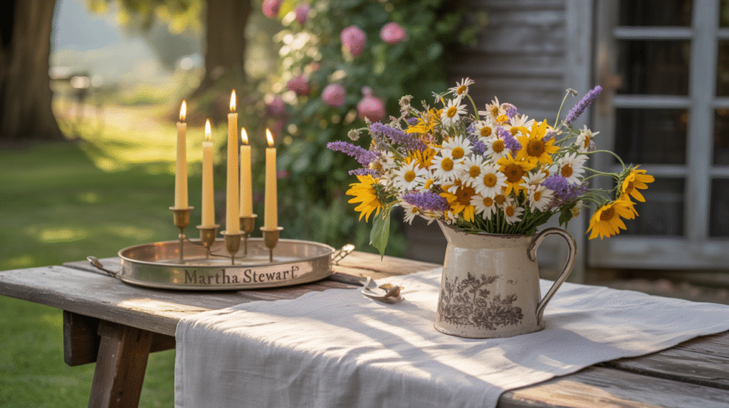  Style a Seasonal Outdoor Tablescape