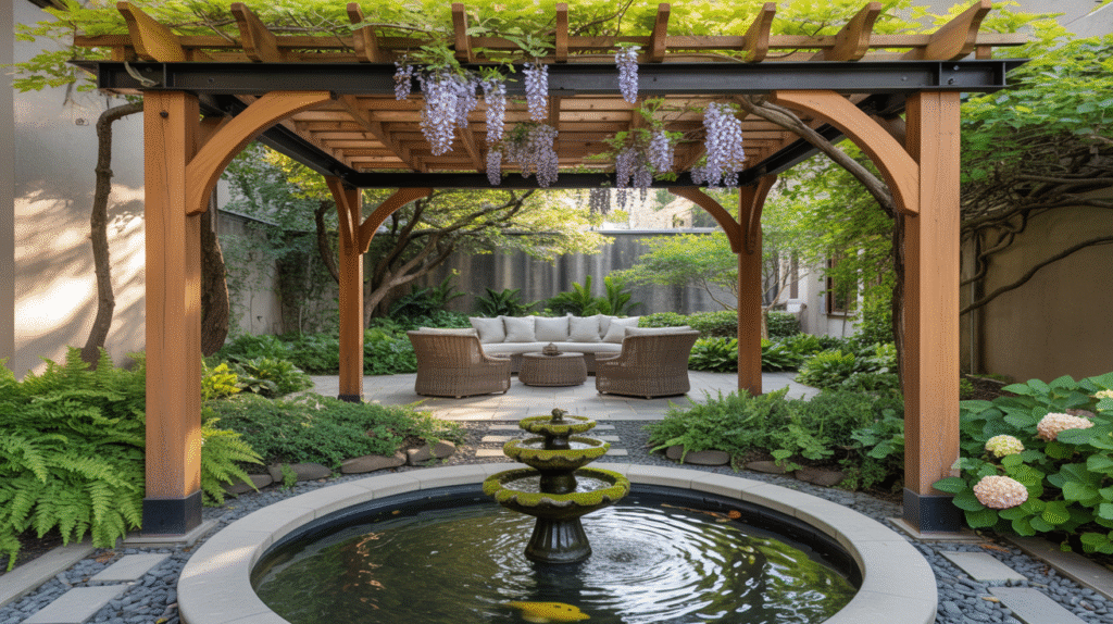 Sophisticated Water Feature Integration