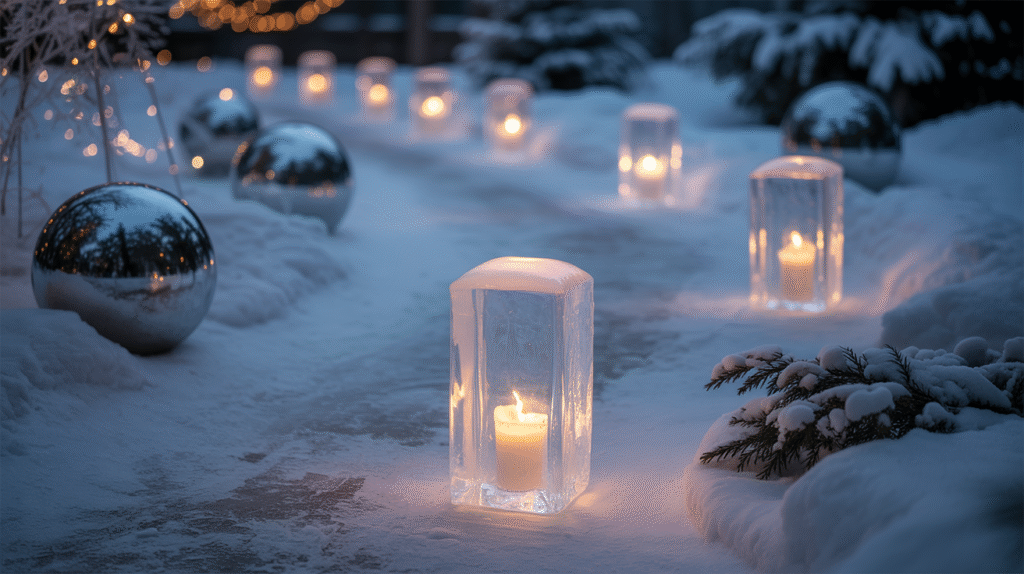 Outdoor Ice-Inspired Wonderland