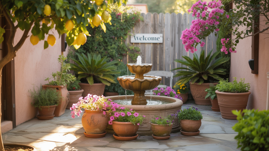 Fountain Feature Tranquility
