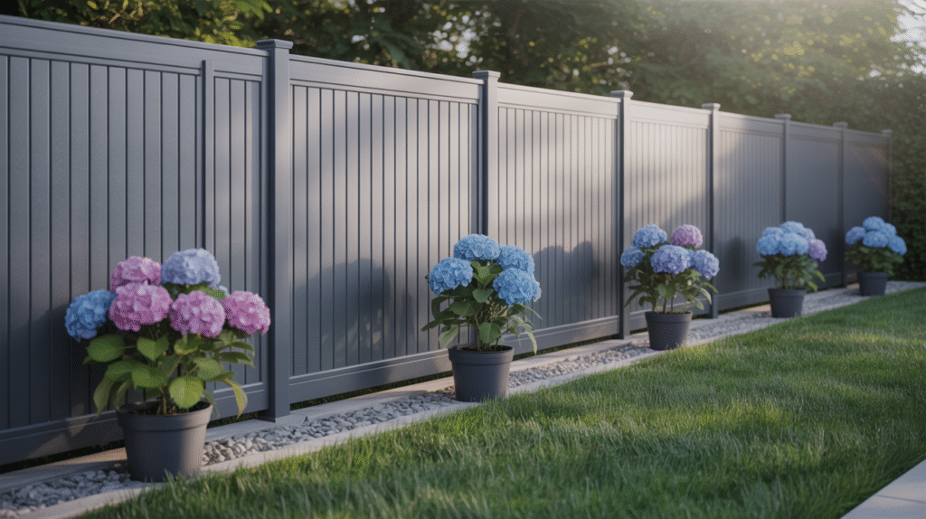 PVC Privacy Fence for Low Maintenance