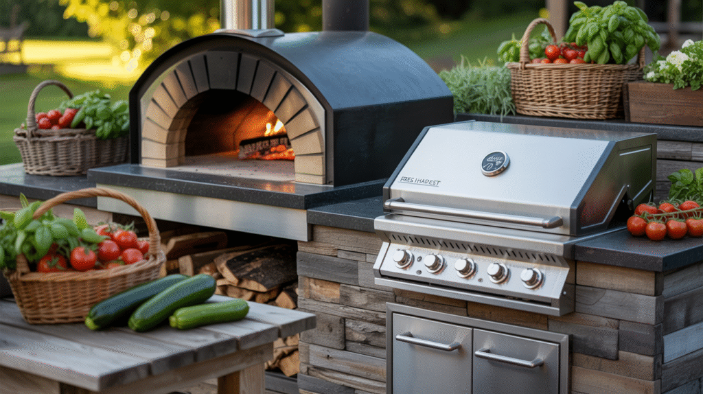 Create an Outdoor Cooking Station