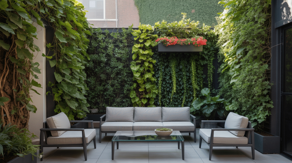 Modern Vertical Garden Statement