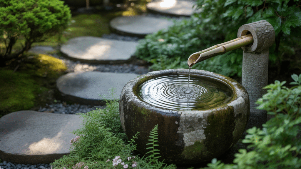 Water Basin Feature (Tsukubai)