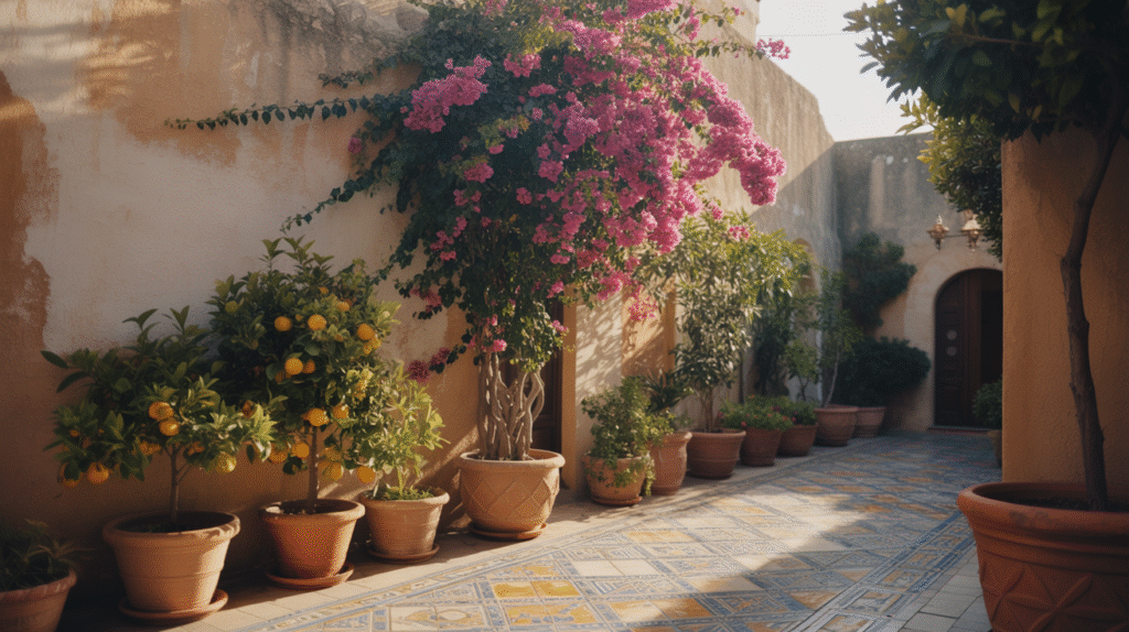 Mediterranean Courtyard