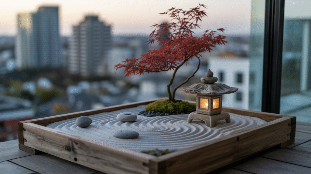  Balcony Mini Zen Garden