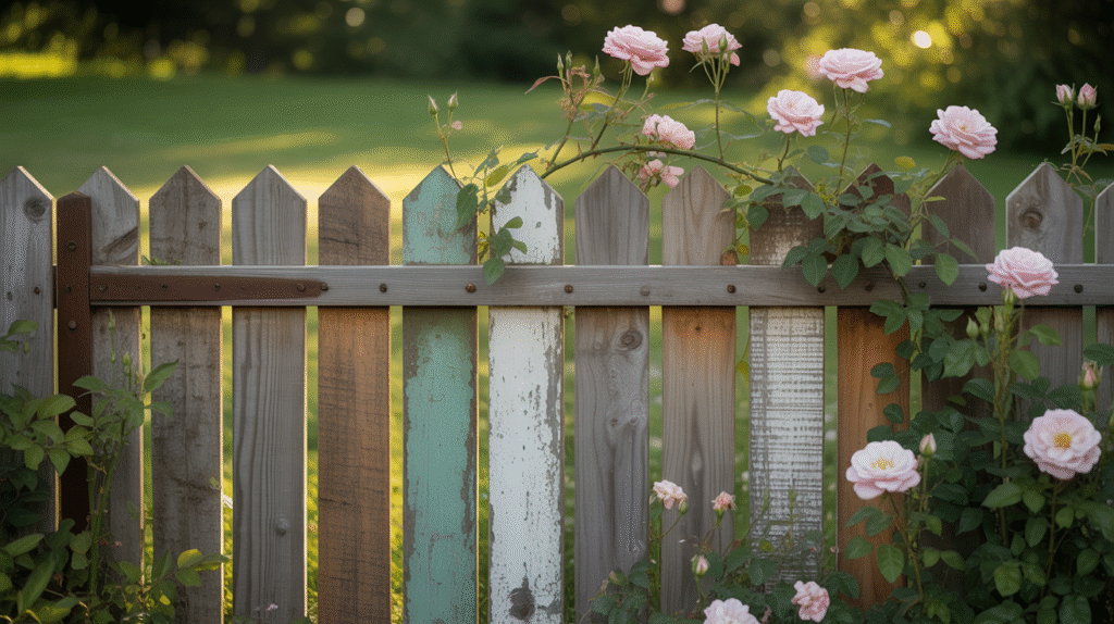 Reclaimed Wood Fence