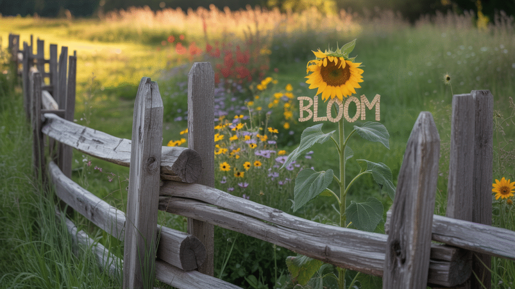 Rustic Split Rail Fence