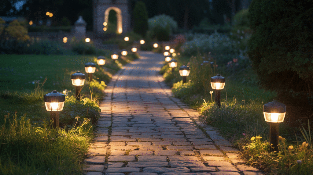 Solar Path Lights for Walkways
