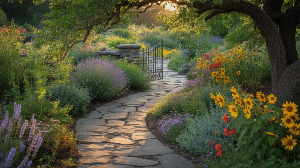 Garden Pathway Wonderland