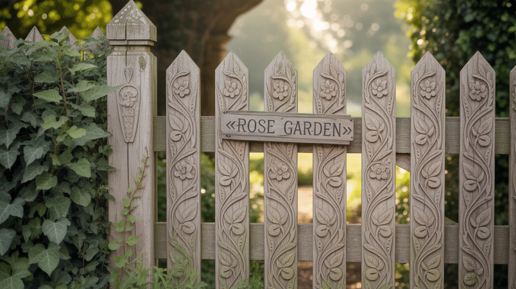  Decorative Carved Fence Panels