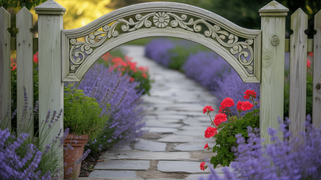 Decorative Arched Fence Panels