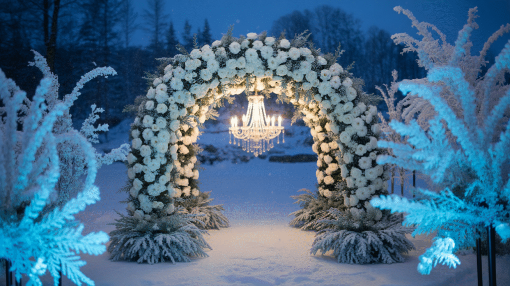Winter Wonderland Wedding Décor