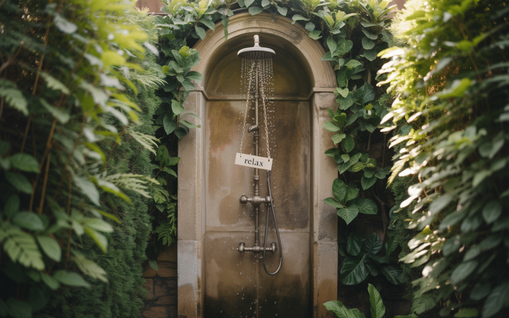 Hidden Garden Shower