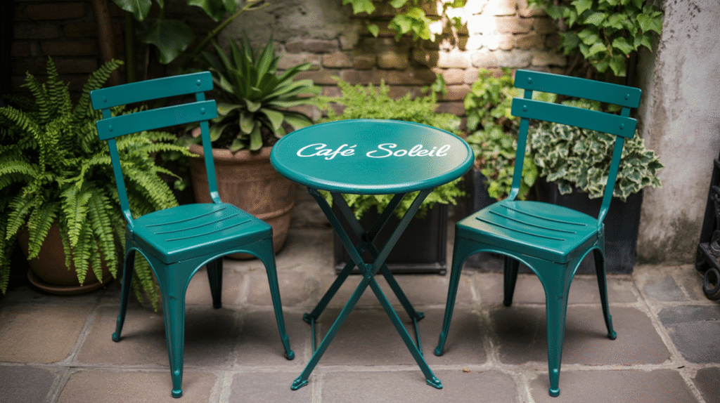 Metal Bistro Chairs