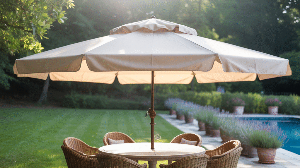 Umbrella with Insect Repellent