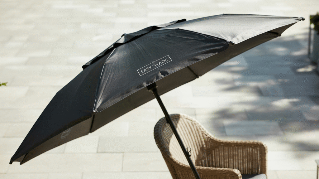 Umbrella with Drink Holders