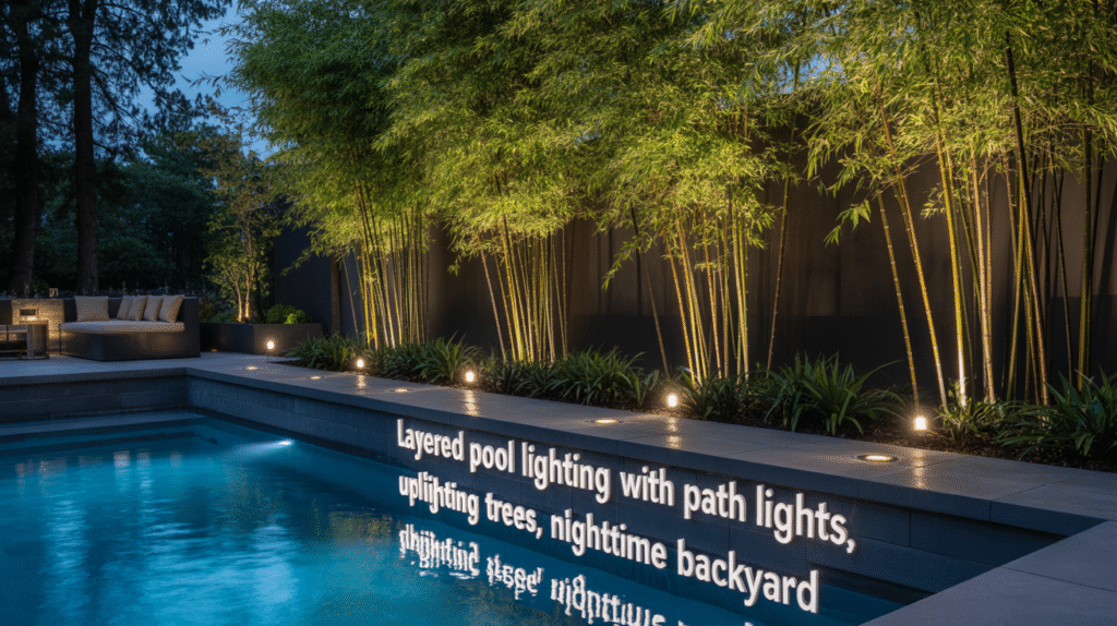 Evening Ambiance with Outdoor Lighting
