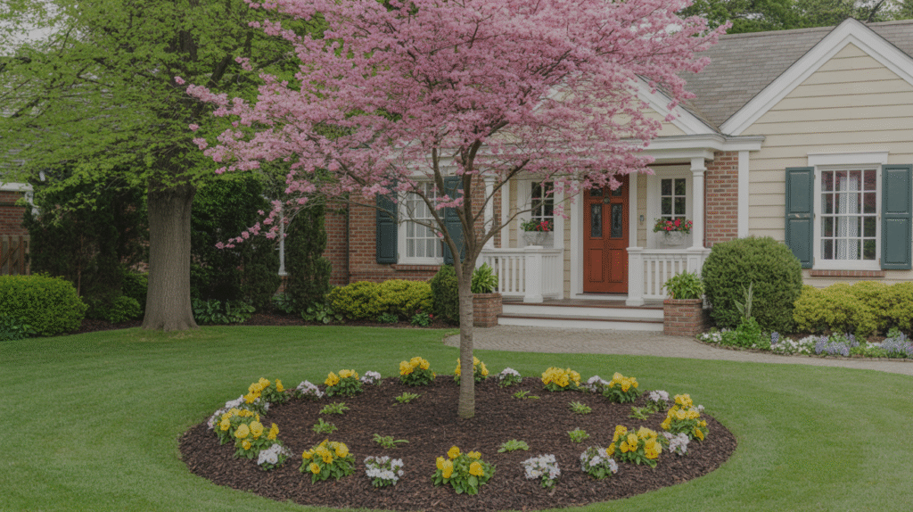 Plant a Flowering Tree as a Focal Point