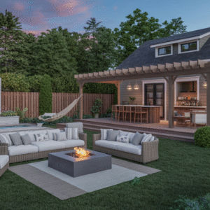 10 Backyard Transformation Ideas for Stylish Gatherings & Leisure