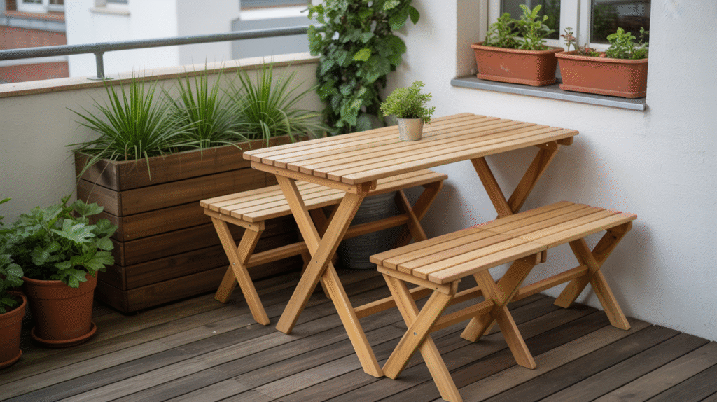 Convertible DIY Bench Table