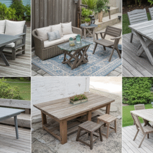 20 Patio Table Ideas for Unique DIY Projects and Affordable Style