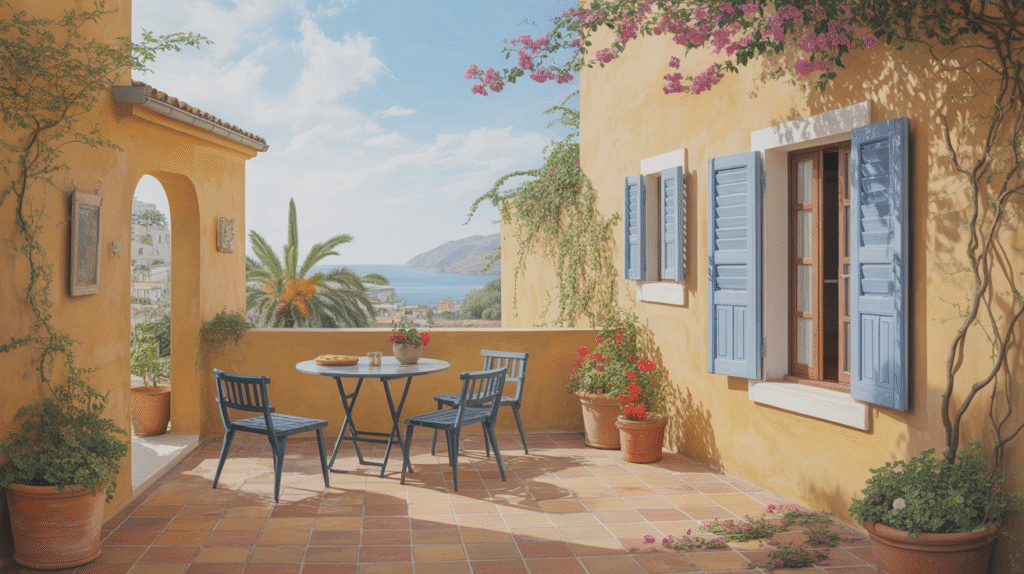Mediterranean Courtyard