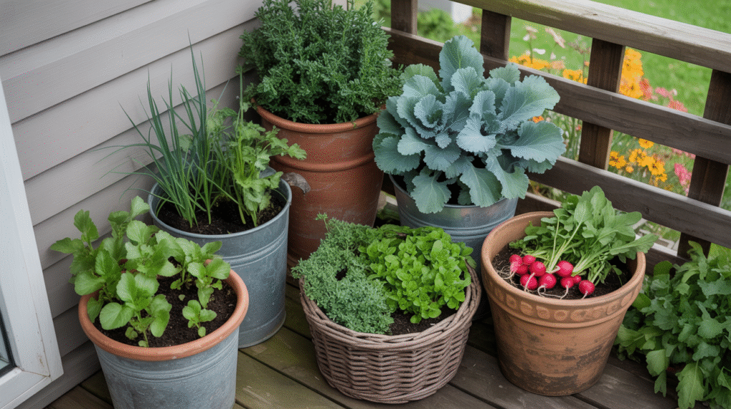 Start with Container Gardens