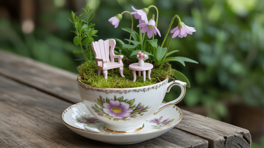 Teacup Fairy Garden