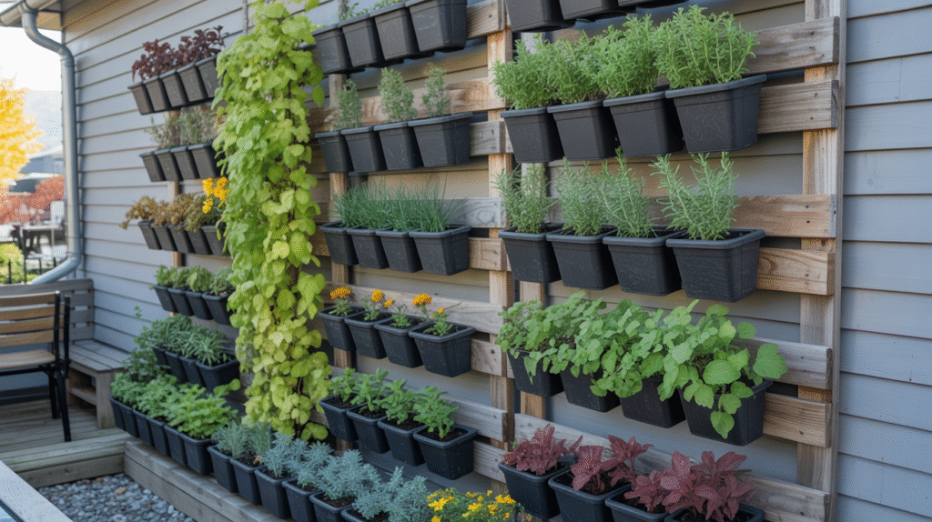 Try Vertical Gardening