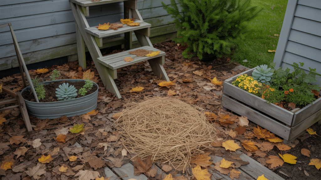 Use Seasonal Mulch for Protection