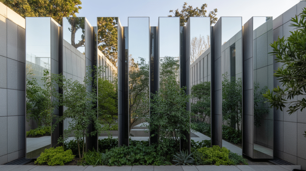 Vertical Mirror Gardens