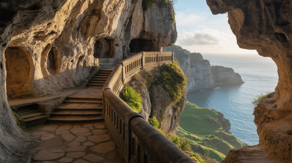 Cliffside Grotto Walkway