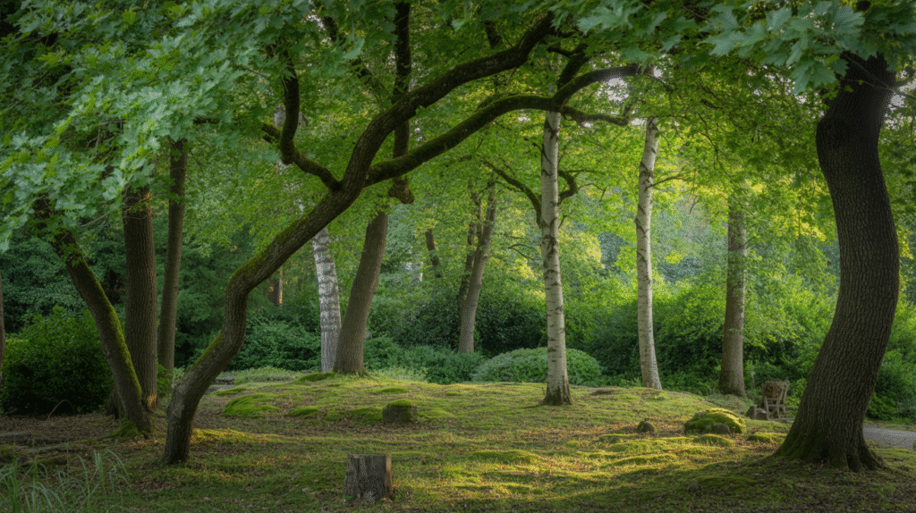 Create a Shaded Forest Canopy